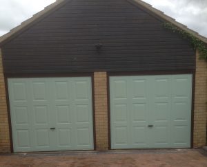 chartwell green garage door