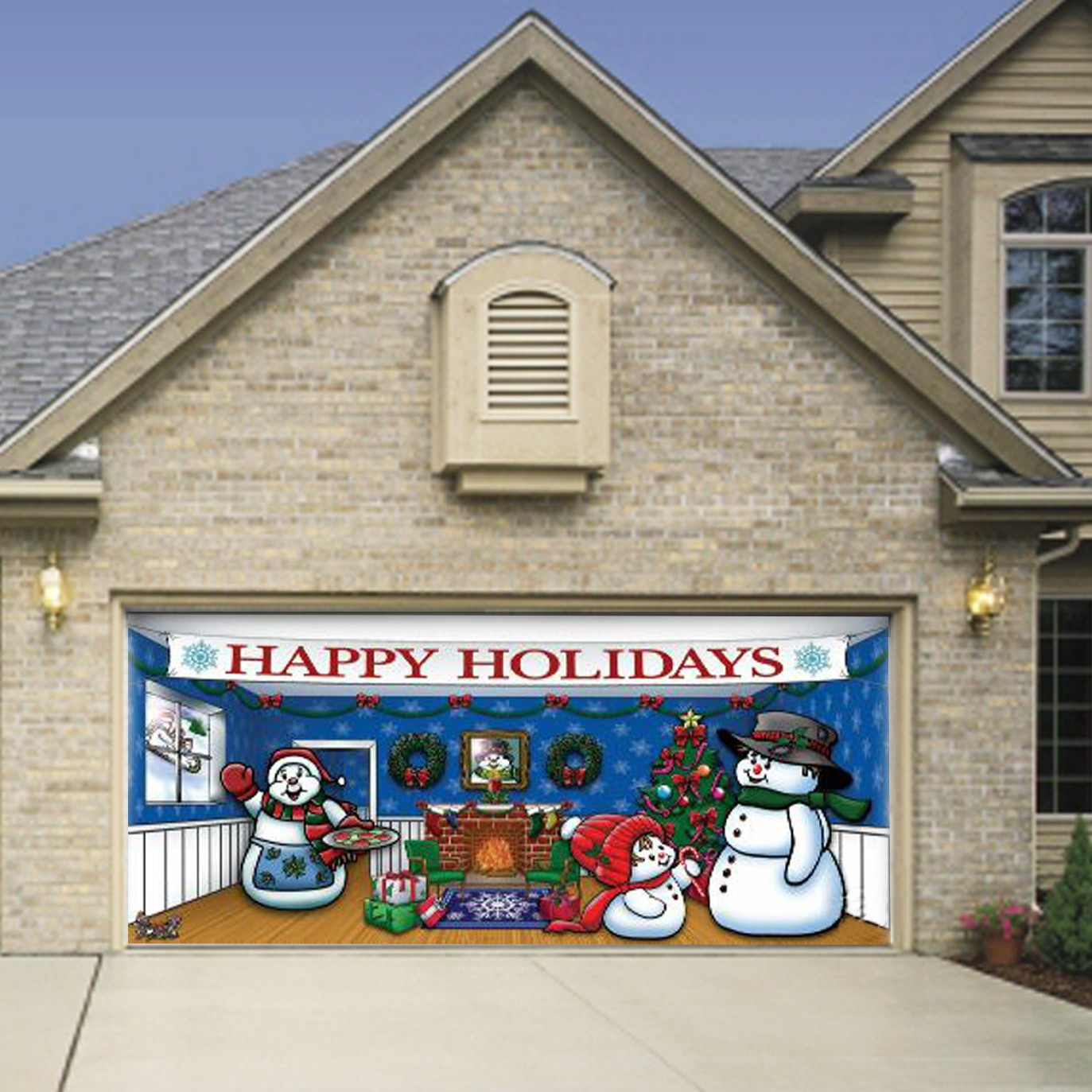 Garage Door Christmas Decorations Magnetic - www.inf-inet.com