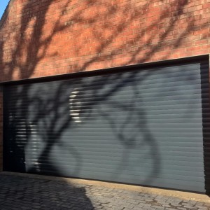 anthracite grey roller garage door