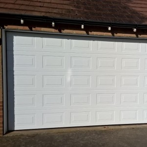 sectional garage door brackley