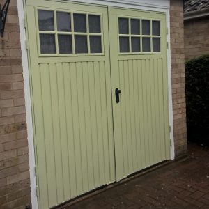 willow green garage door